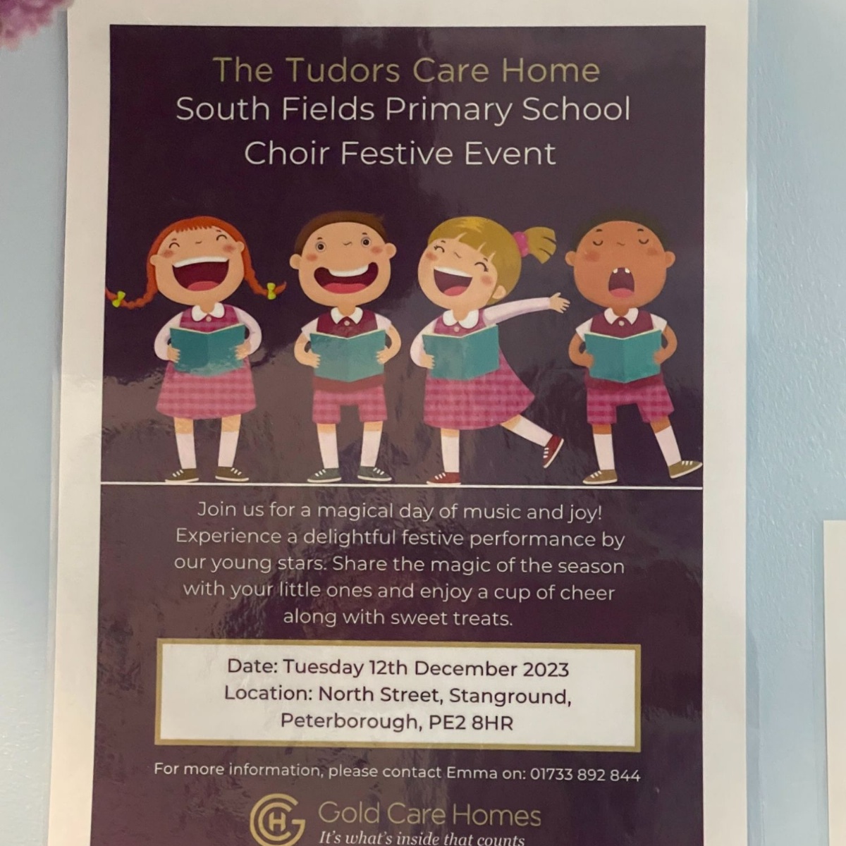 Southfields Primary School - Southfields Choir Festive Event